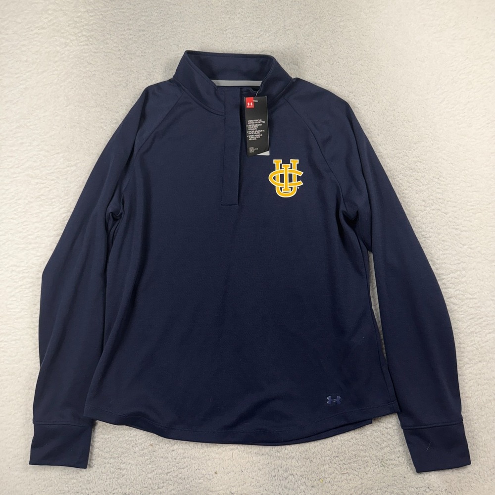 Under Armour UC Irvine College 1/4 Snap Longsleeve Women's 2XL NWT Anteaters